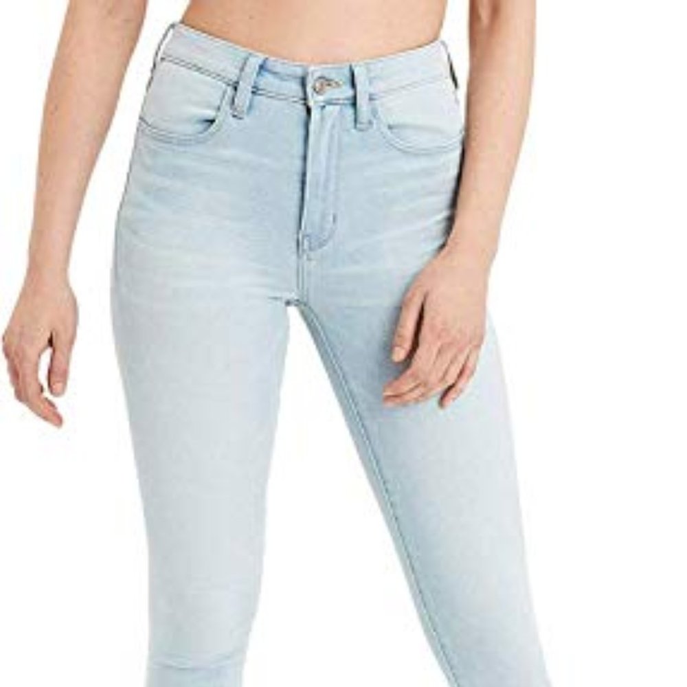 American Eagle Super High-Waisted Jegging Light Wash